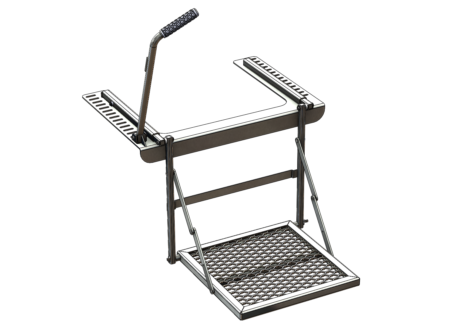 The Flip Step Tailgate Ladder Truck Bed Step is the Trusted After-Market Tailgate Step Brand 